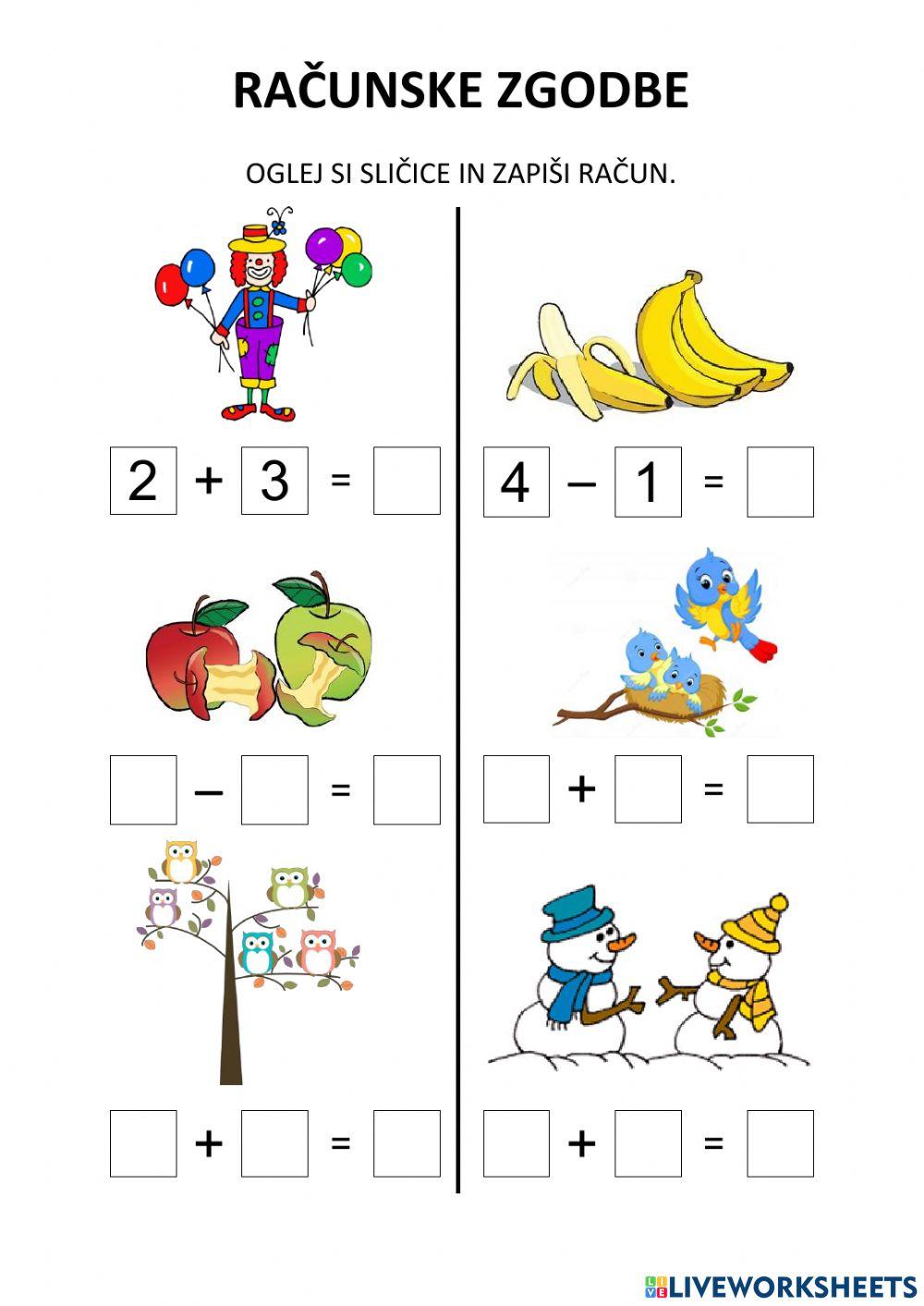 UL - Računske zgodbe do 5