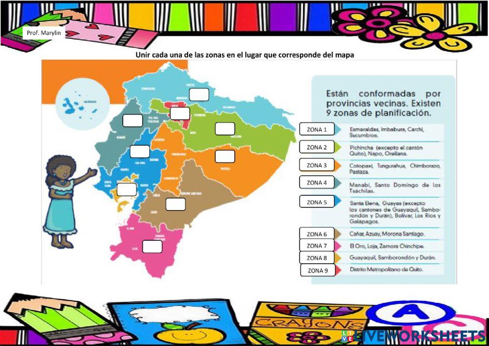 Organización administrativa del Ecuador