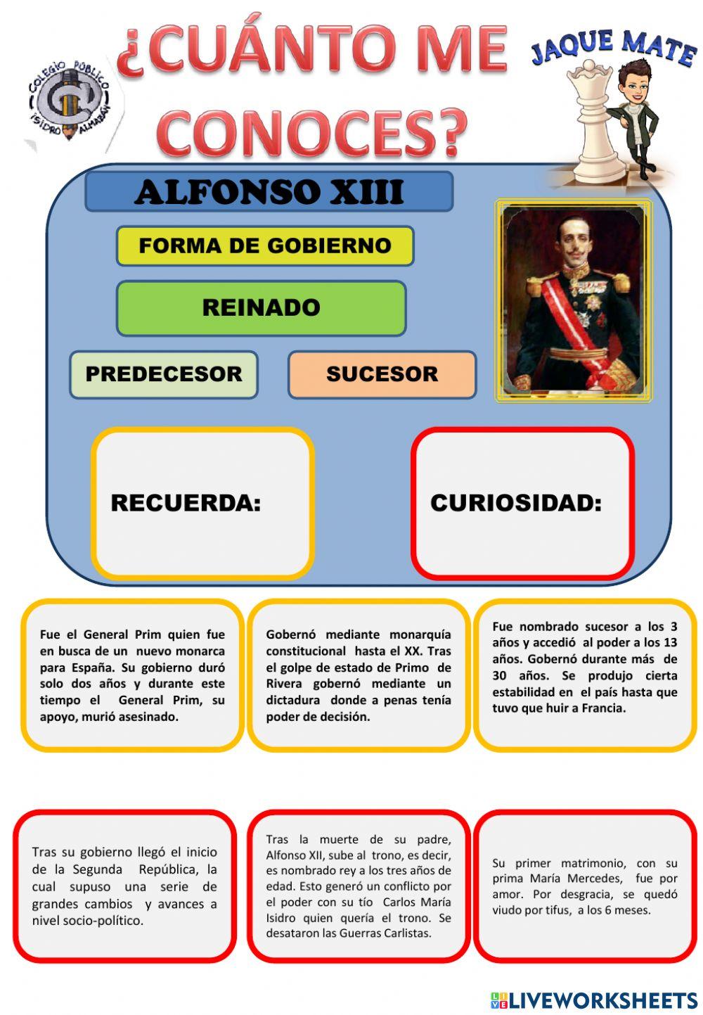 Reyes de España SXIX-XXI