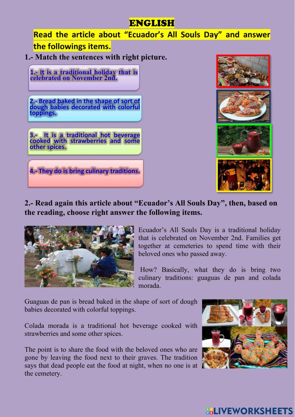 Ecuador’s All Souls Day