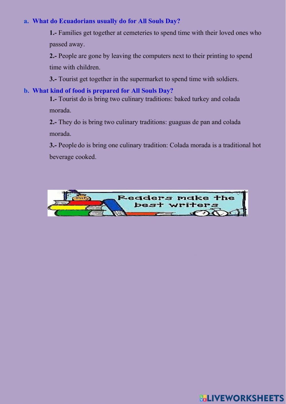 Ecuador’s All Souls Day