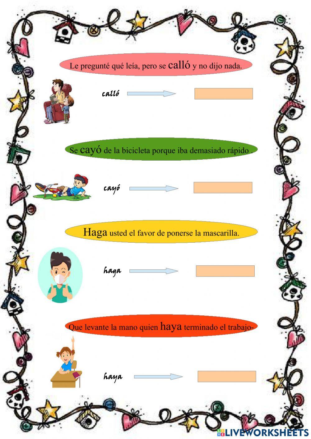 Trabajamos con el diccionario (ficha nº 3 )