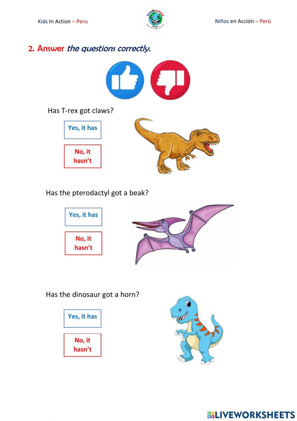 Let's talk about the dinosaurs