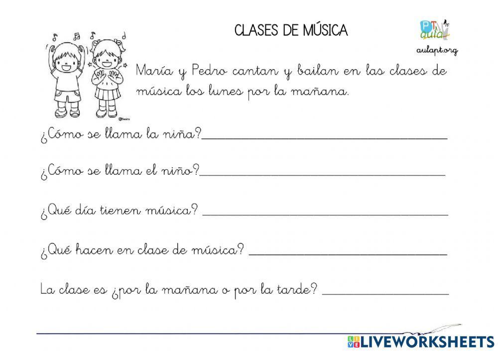 Lecturas comprensivas