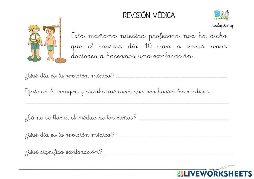 Lecturas comprensivas