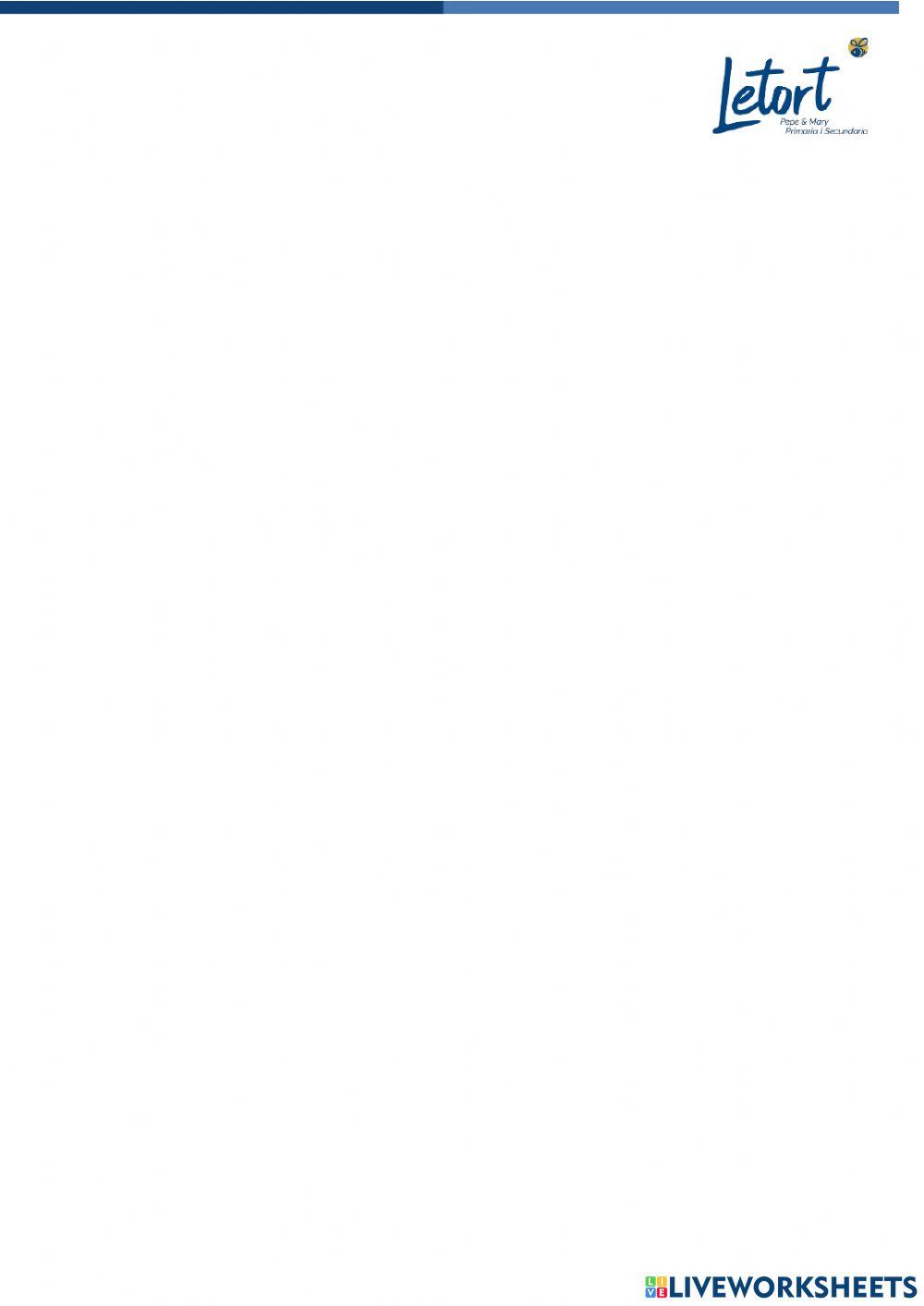 Los meses del año y días de la semana