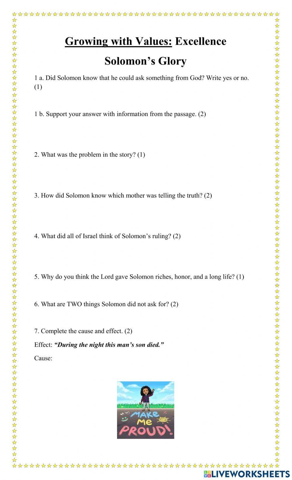 Growing with values: Excellence