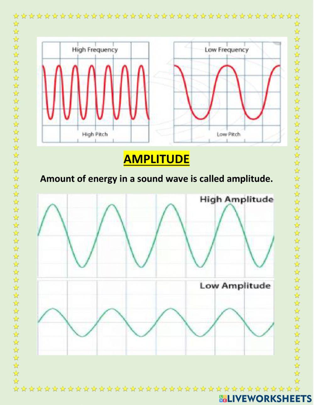 Chapter 7 lesson 2 sound part 2 worksheet live worksheets