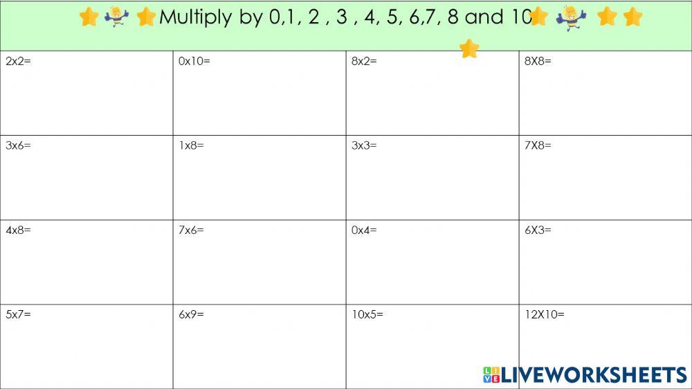 Mental Math Week 6 worksheet | Live Worksheets