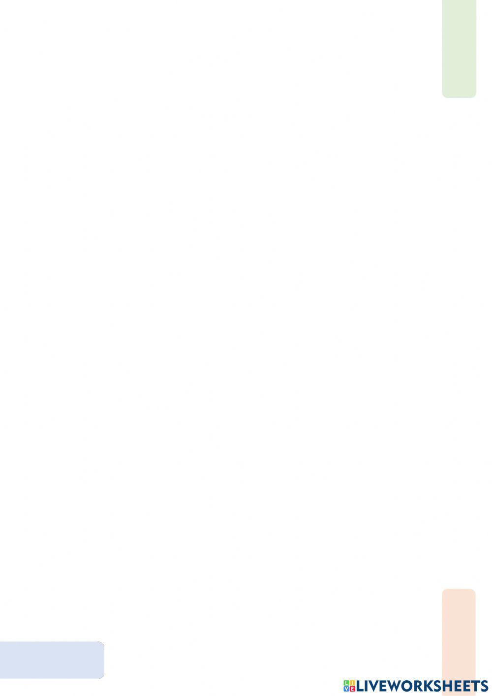 Grade 6 Unit 7 Revision