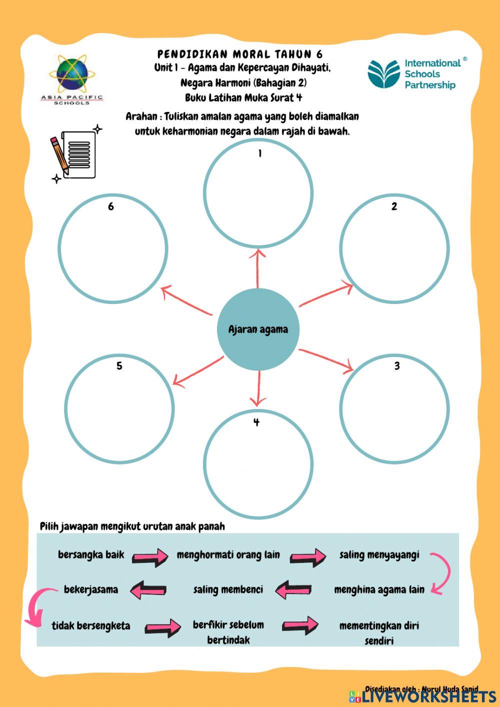 Pendidikan Mora Free Interactive Worksheets 698340