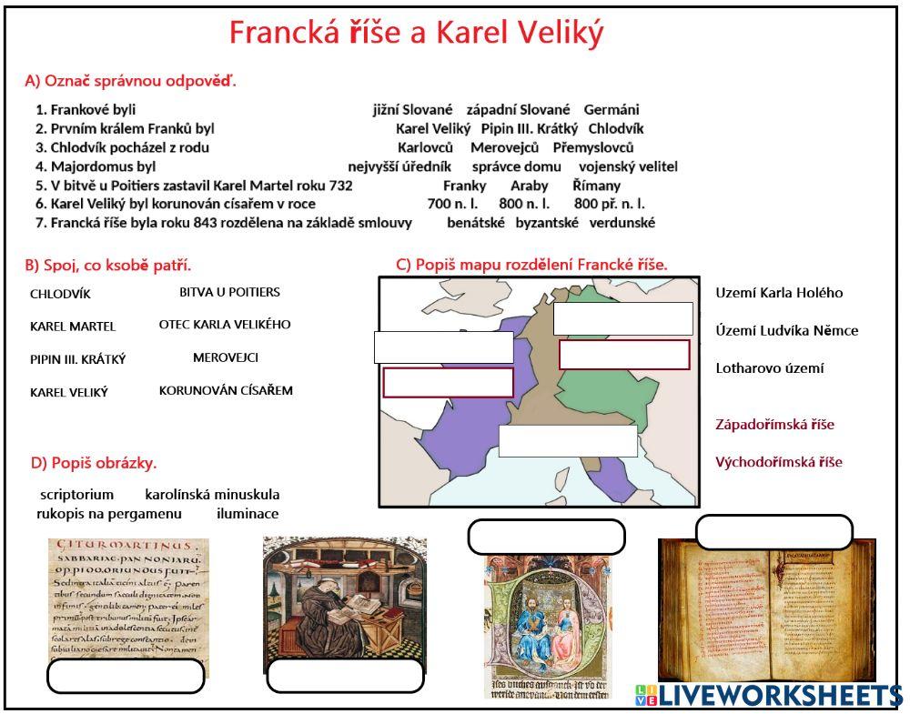 Francká říše a karel veliký
