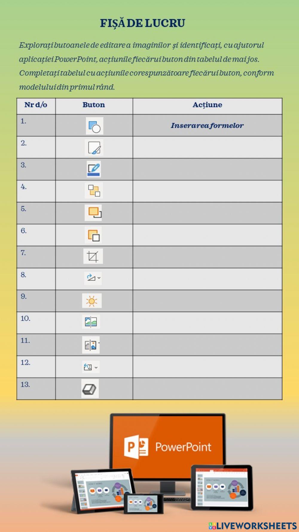 Formatarea imaginilor
