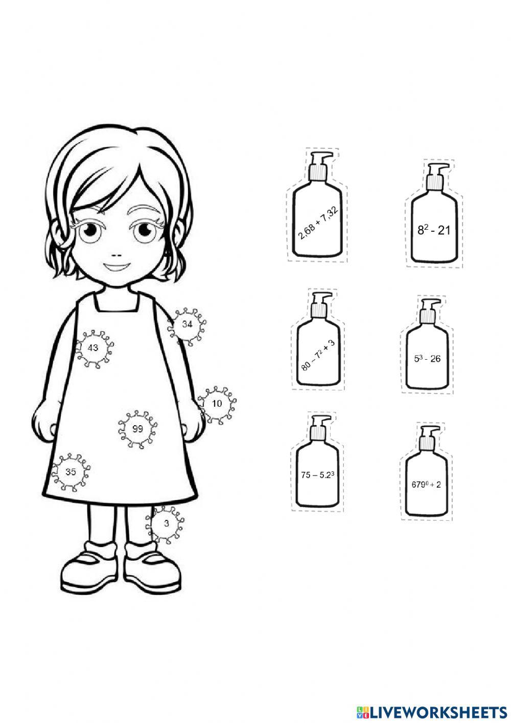 Expressão numérica e corona virus