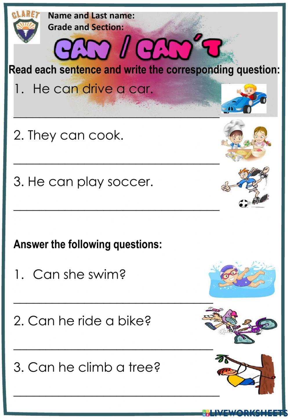 3rd. grade. Review Unit 5. Pract. Act.