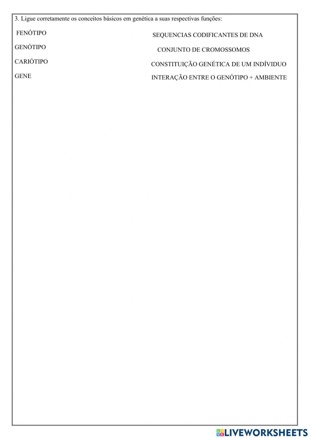 Fundamentos da Genética Mendeliana