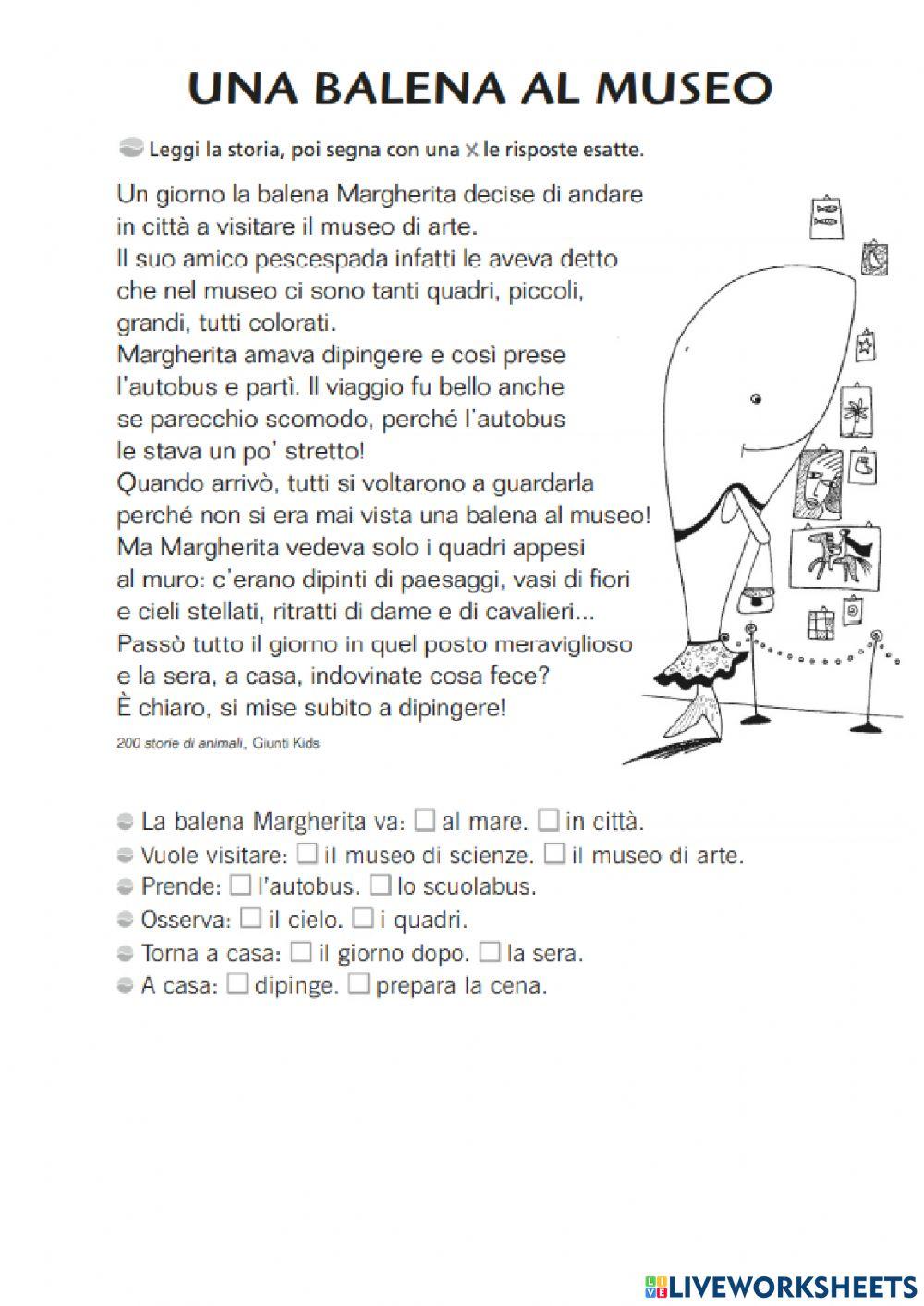 Testi per la comprensione