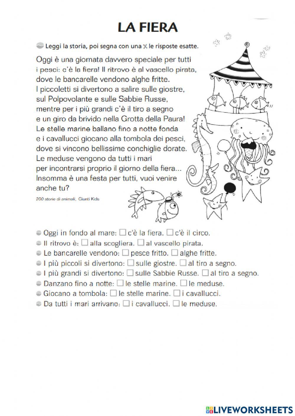 Testi per la comprensione