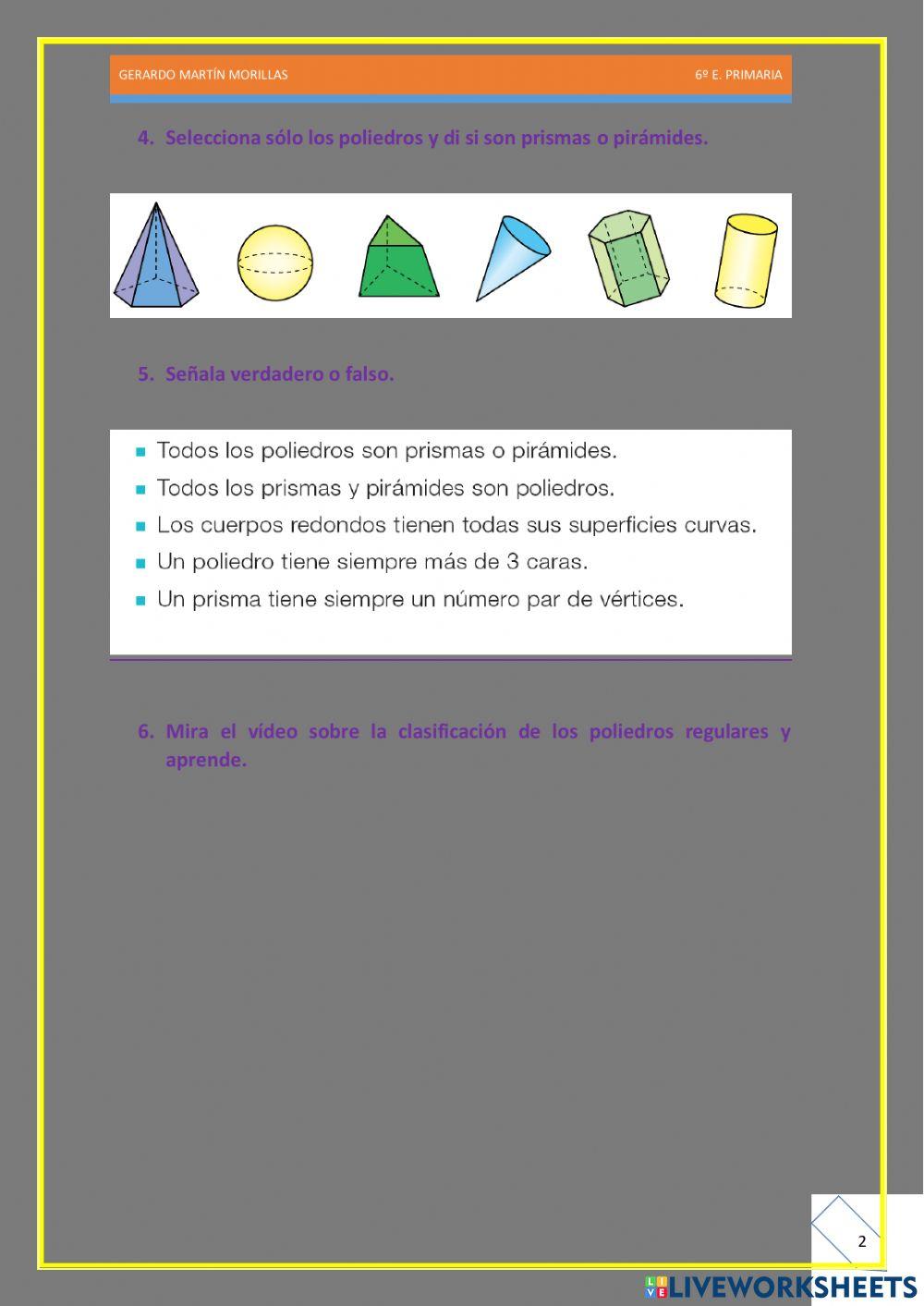 Geometría. Ficha 14.