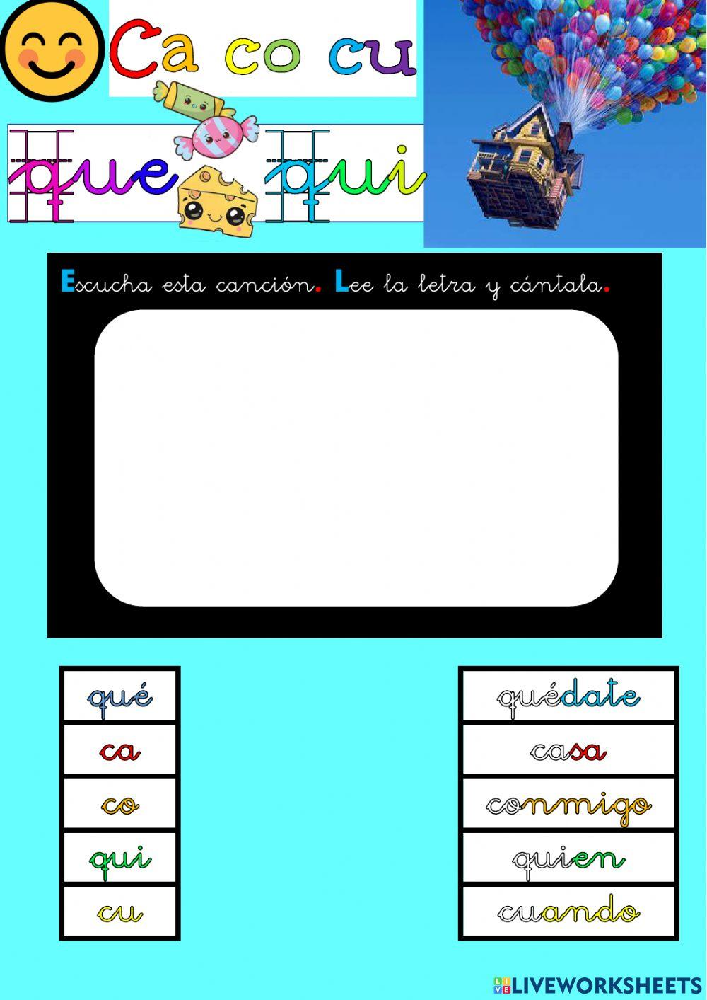 CA QUE QUI CO CU Quédate en tu casa