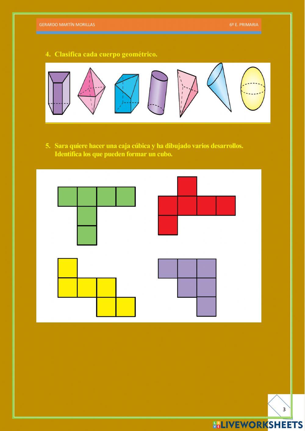 Geometría. Ficha 15.