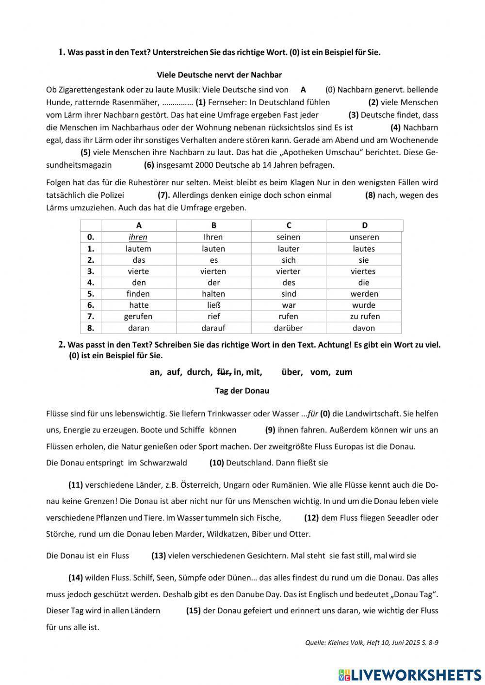 Abitur 2017.05. Közép Grammatik