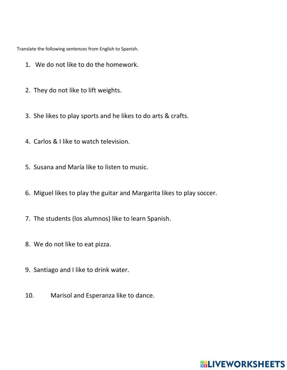 GUSTAR LE-LES-NOS Practica G