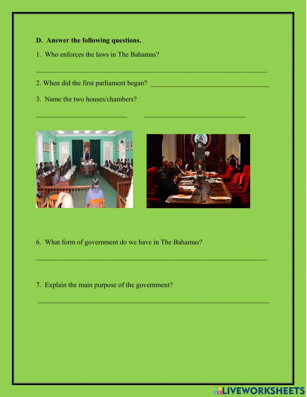 Our Government Since Independence