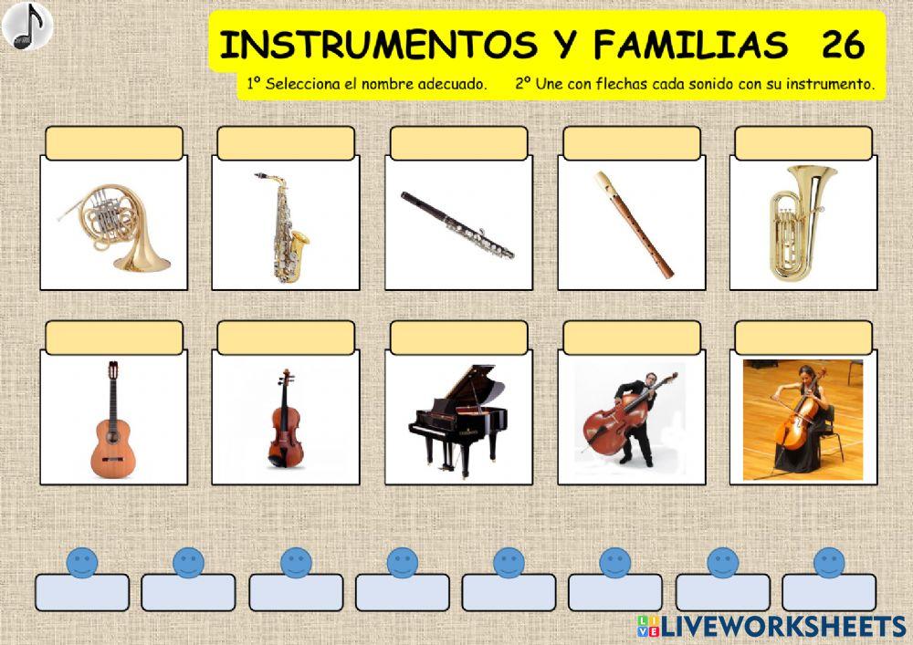 INSTRUMENTOS MUSICALES Y FAMILIAS 26