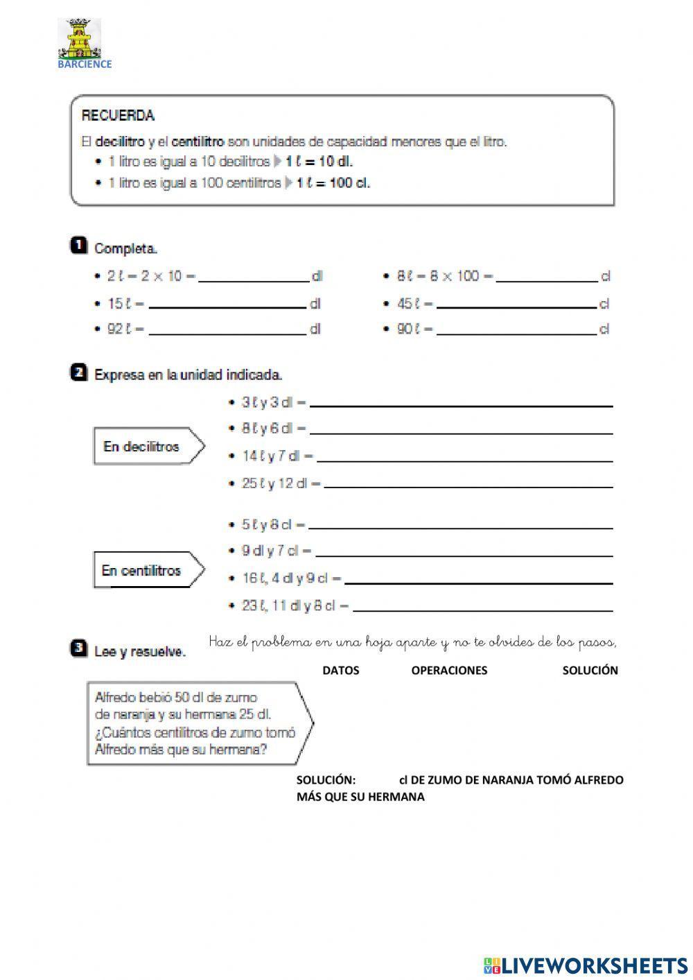 Sumas, restas llevadas y multiplicaciones hasta 6F