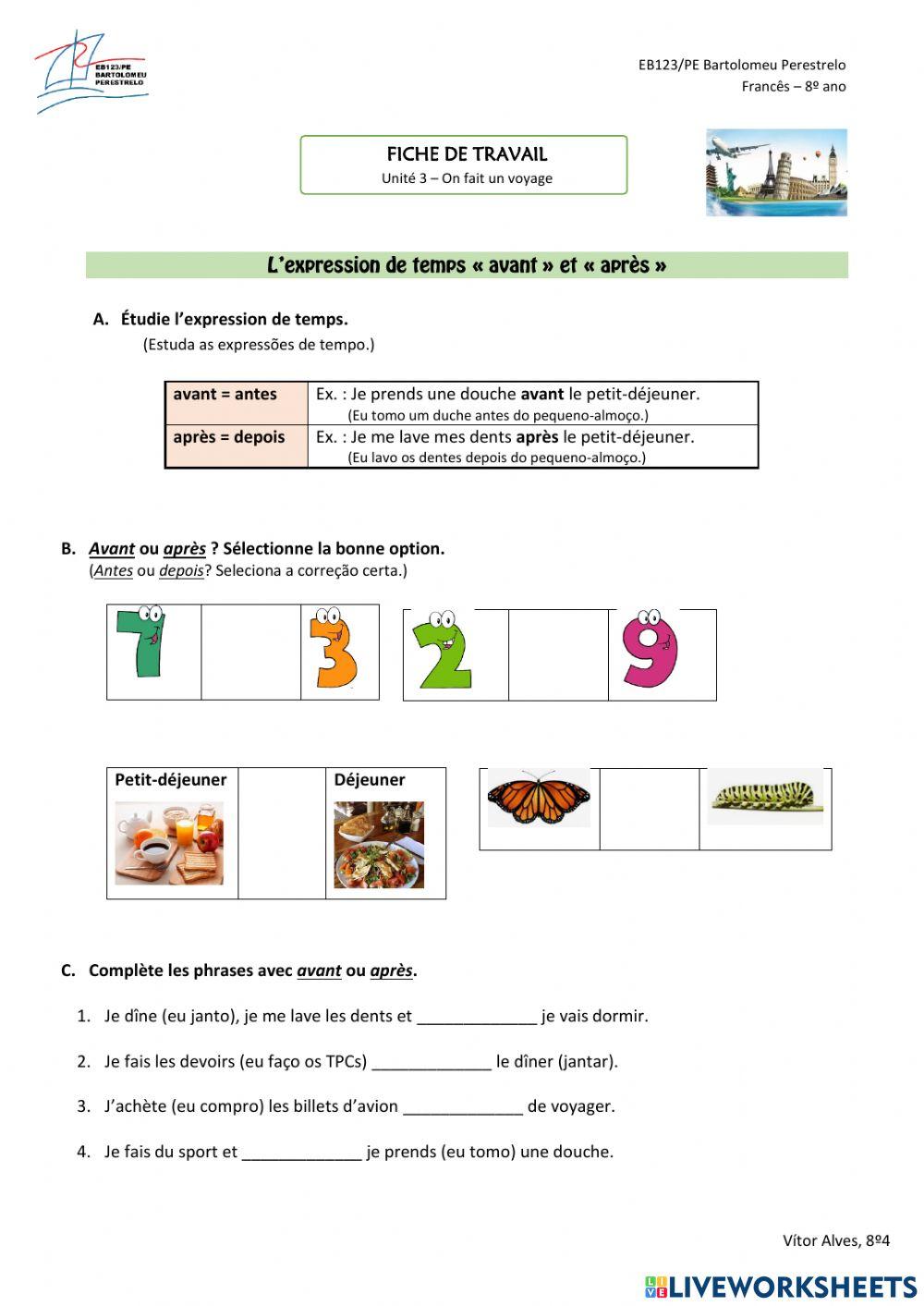 L'expression de temps