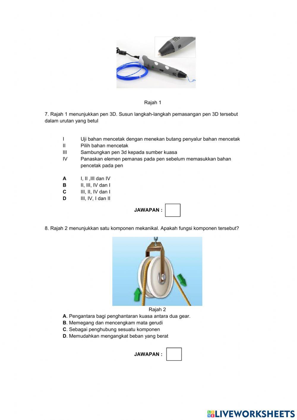 Peperiksaan akhir tahun fasa 1