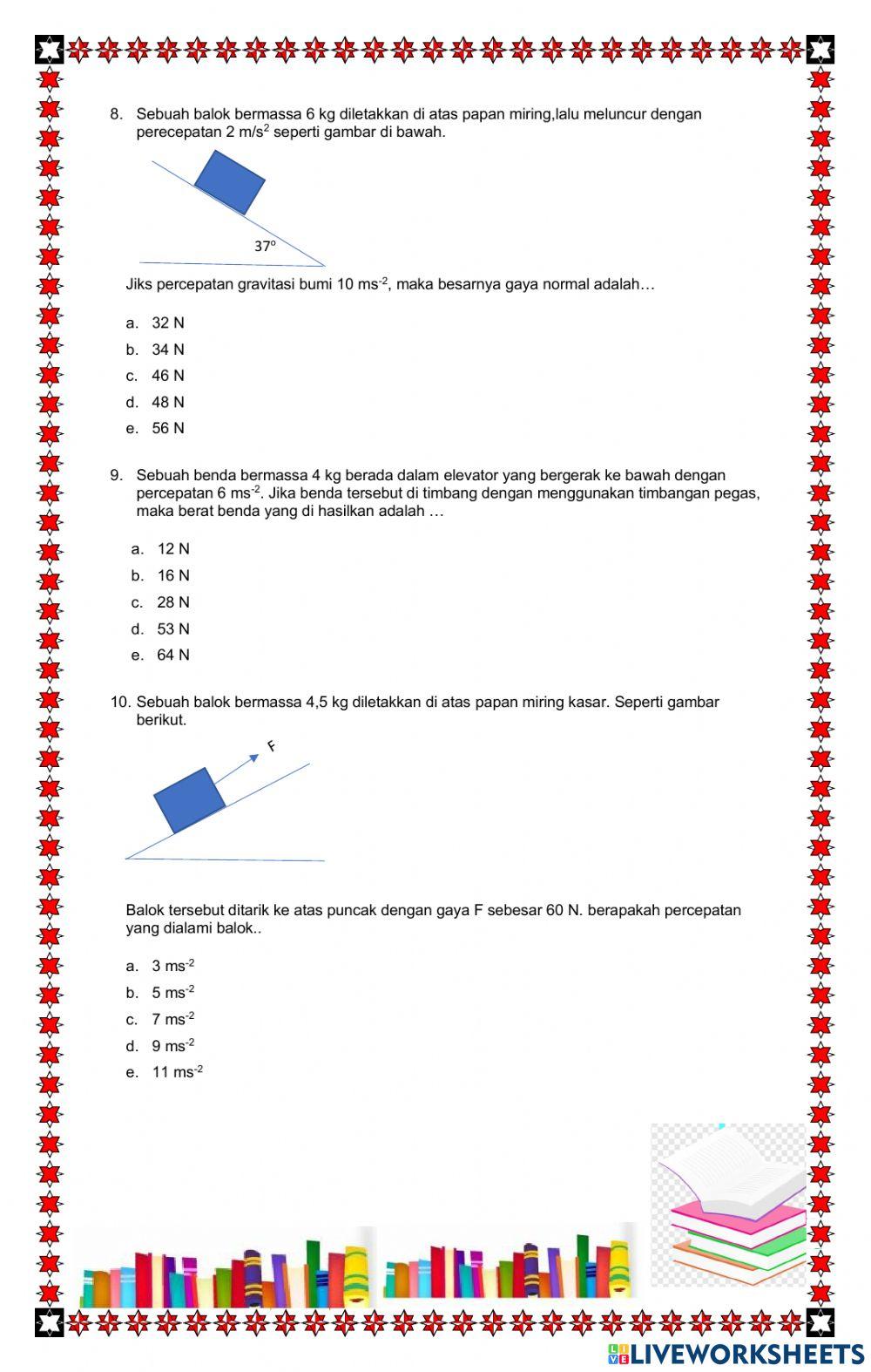 Ulangan harian fisika