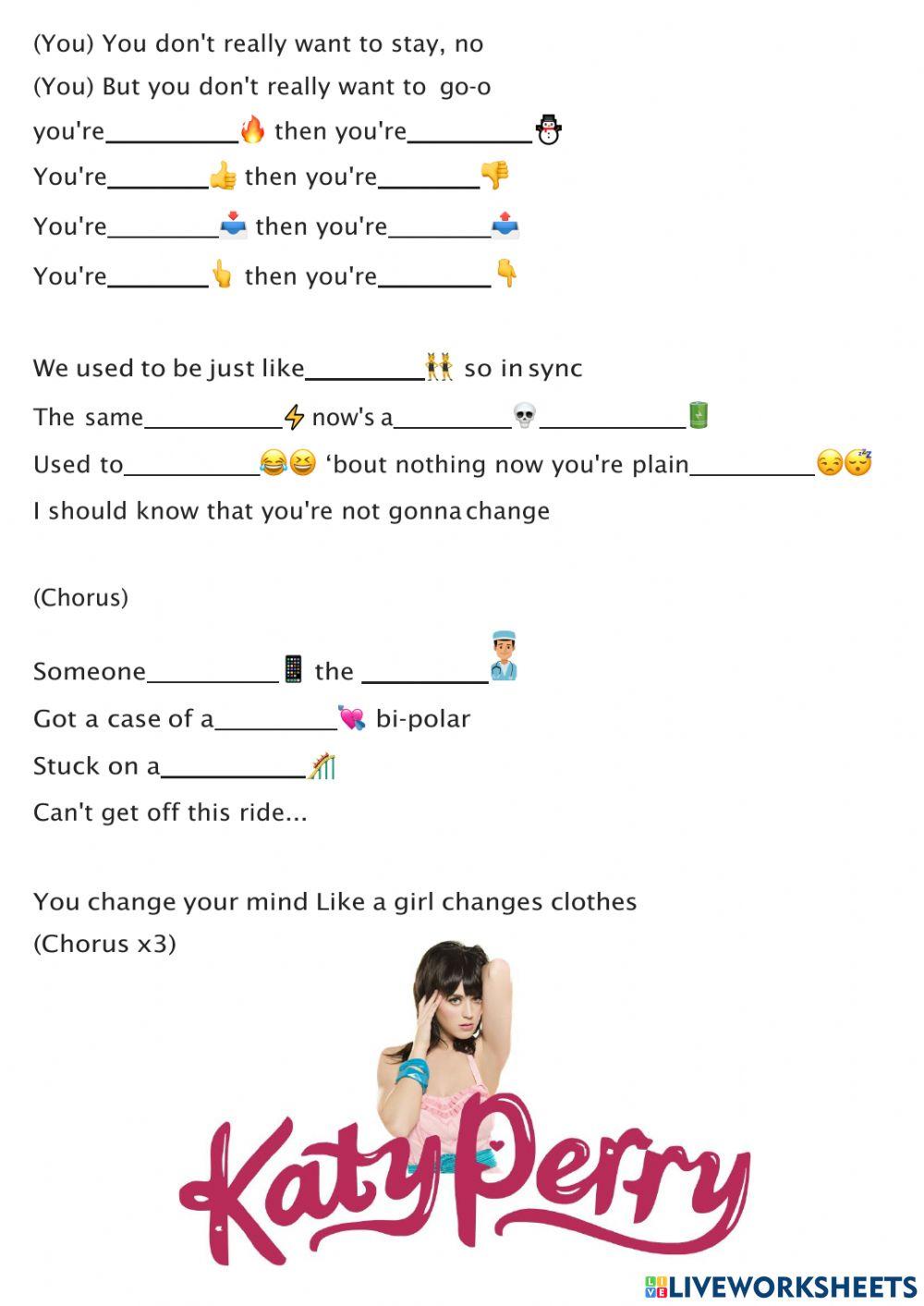 Hot and cold - Adjectives