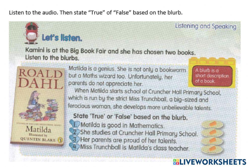 Year 6 Unit 1: Reading A Window to the World