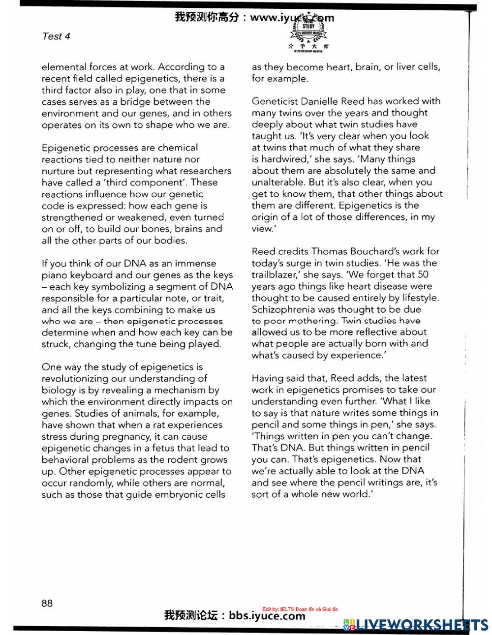 Ielts 11 - Test 4 - Reading Passage 1