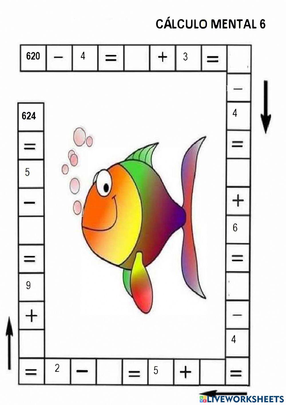 Cálculo mental 6
