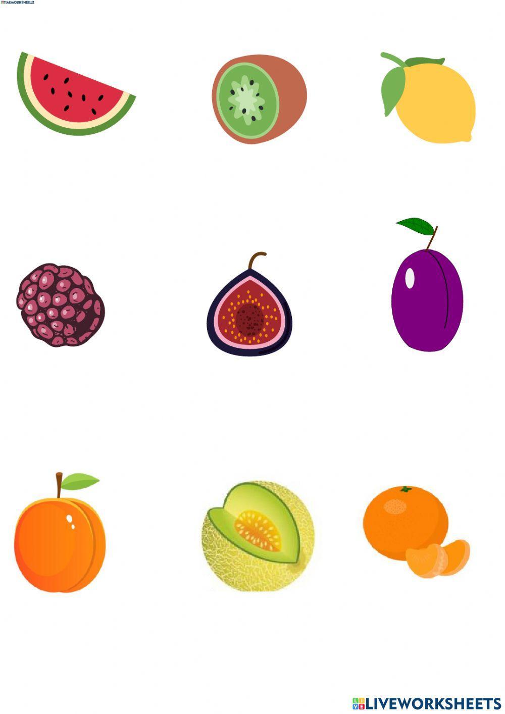 Les Fruits - Lecture