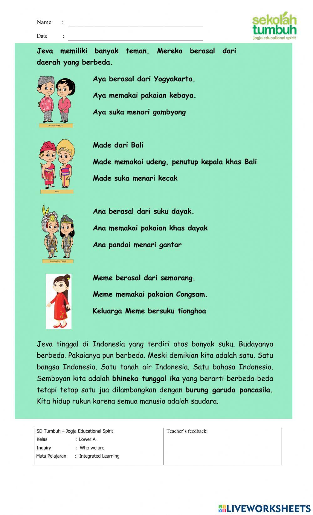 IL-Memahami kalimat ungkapan dan keberagaman Indonesia-Essay