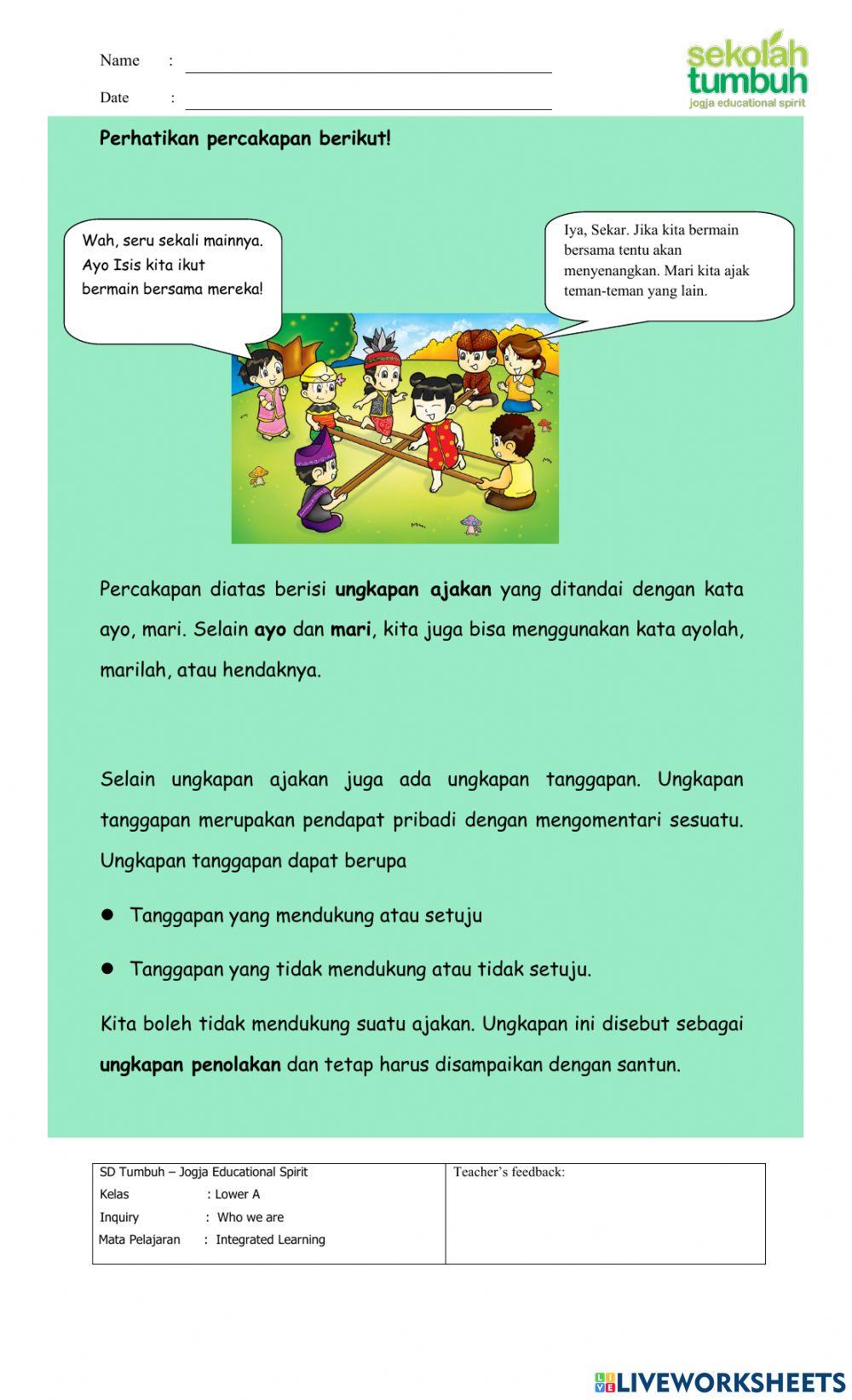 IL-Memahami kalimat ungkapan dan keberagaman Indonesia-Essay