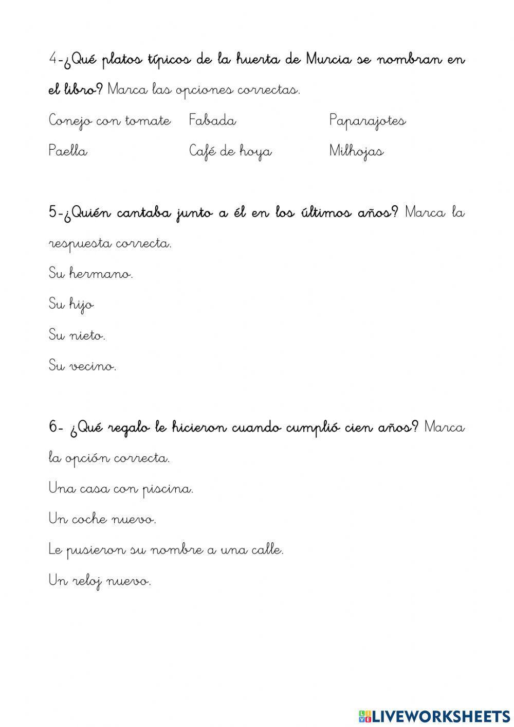 Comprensi-ón Juaan Rita 5