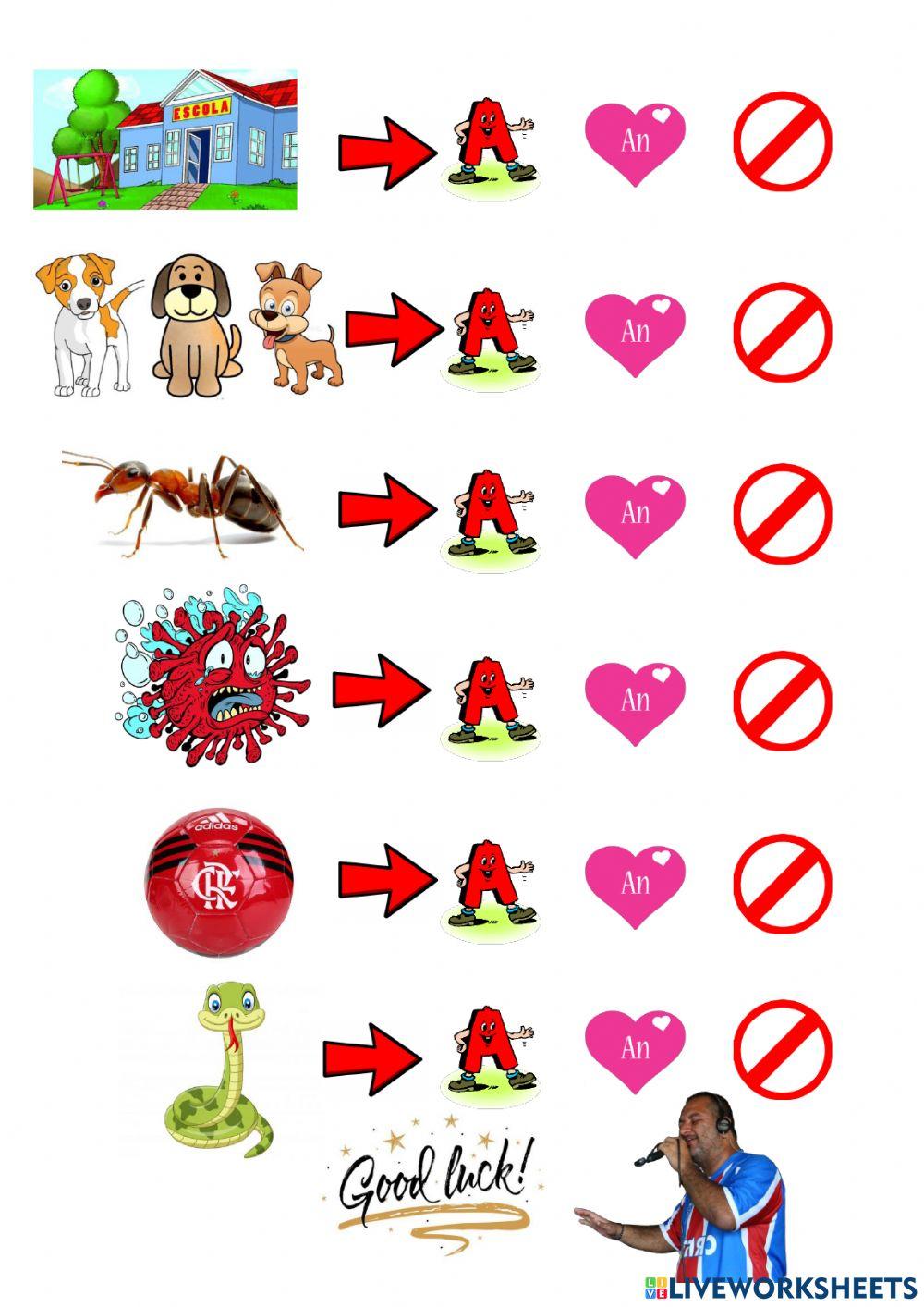 Tradution and indefinite articles