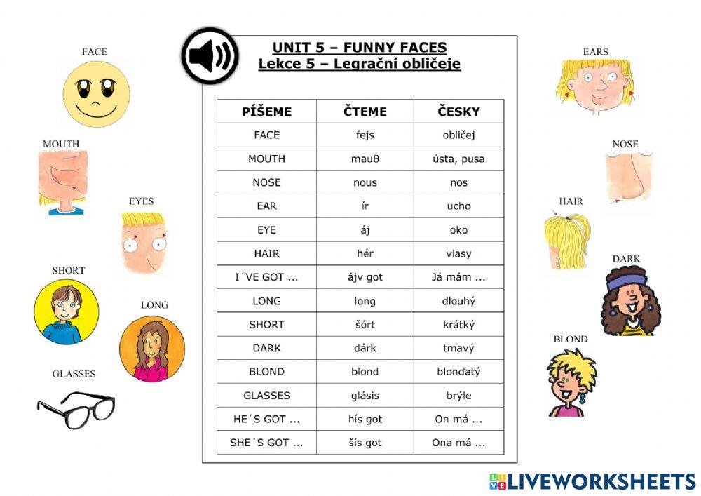 Chit Chat 1 - Unit 5 - vocabulary