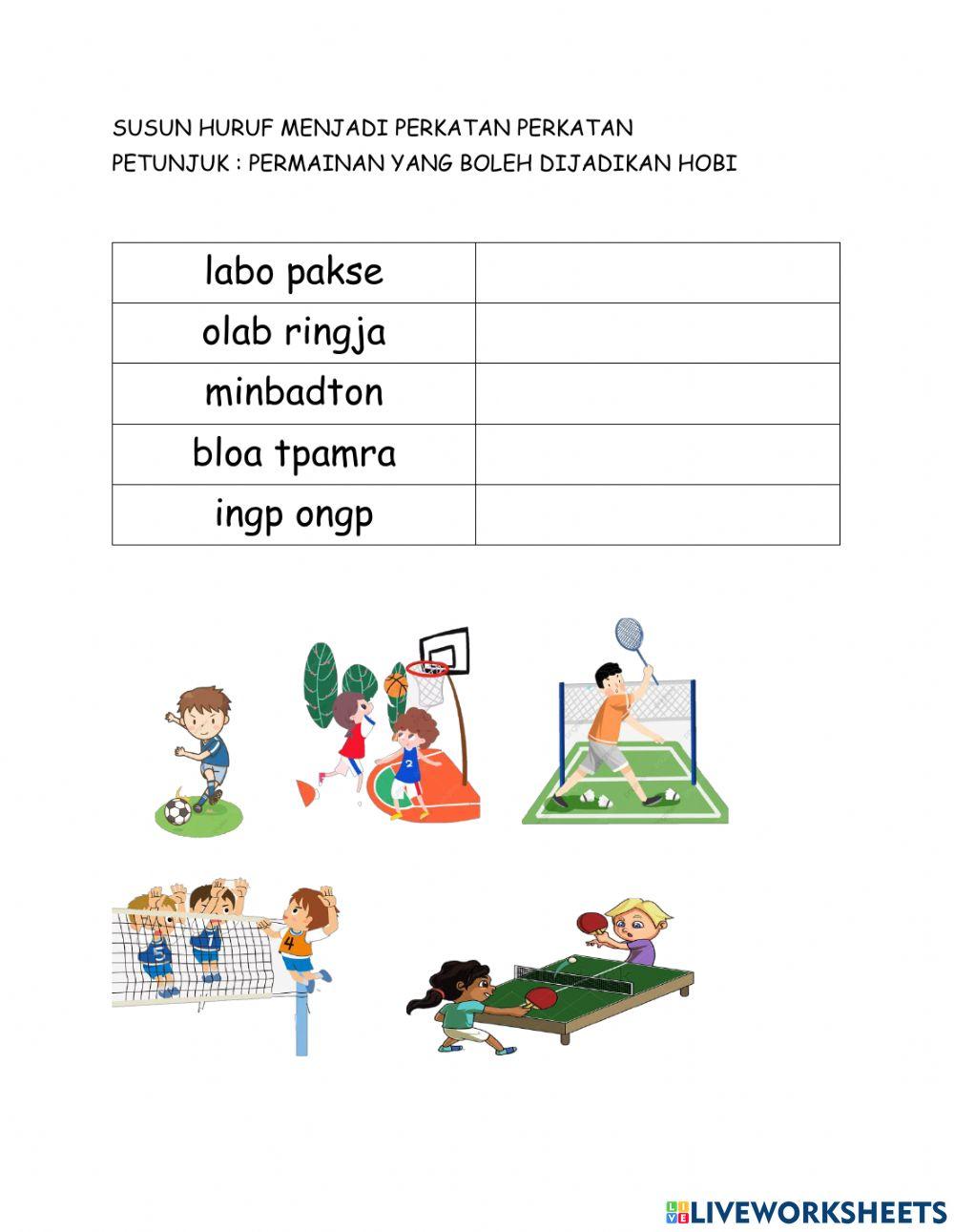 Latihan bahasa melayu