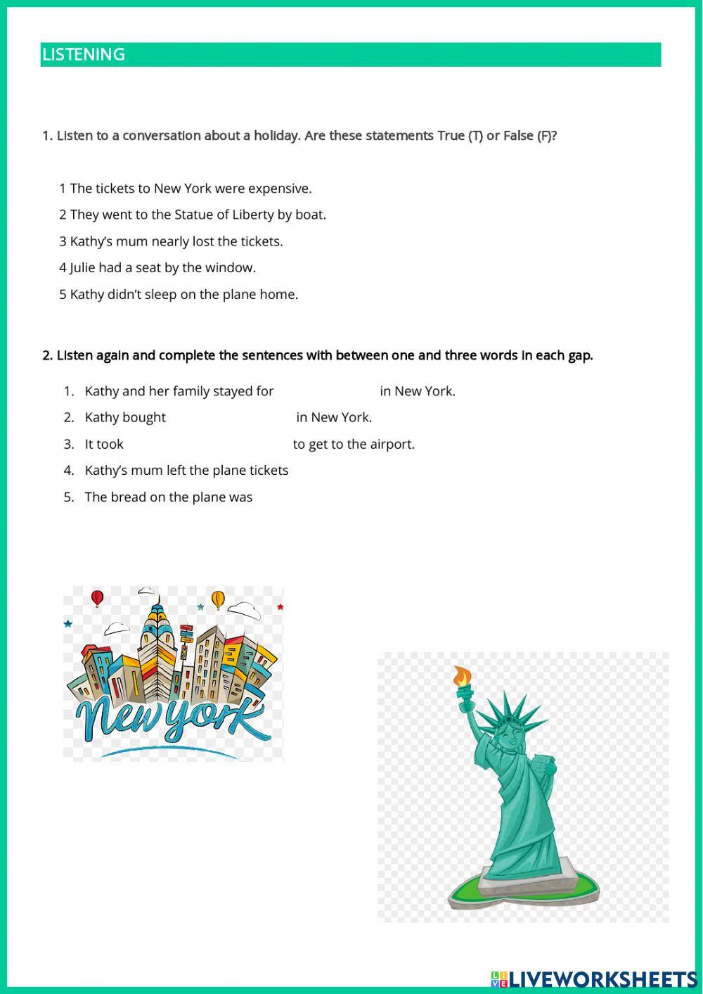 701700 New York rarean LiveWorksheets