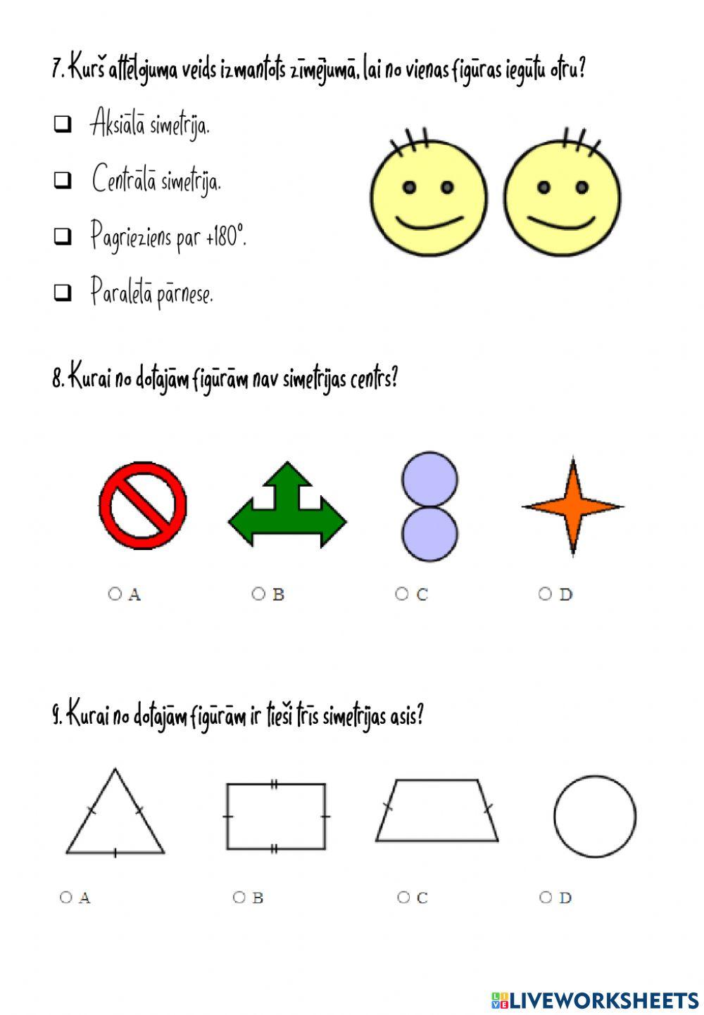 Ģeometriskie pārveidojumi