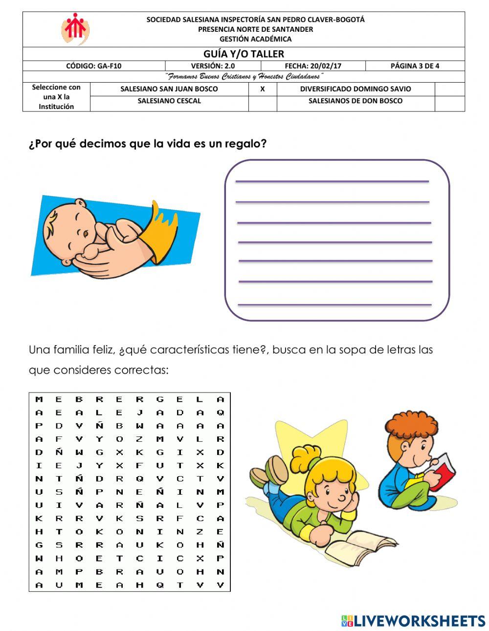 PRUEBA DIAGNÓSTICA PASTORA Y DESARROLLO HUMANO 201
