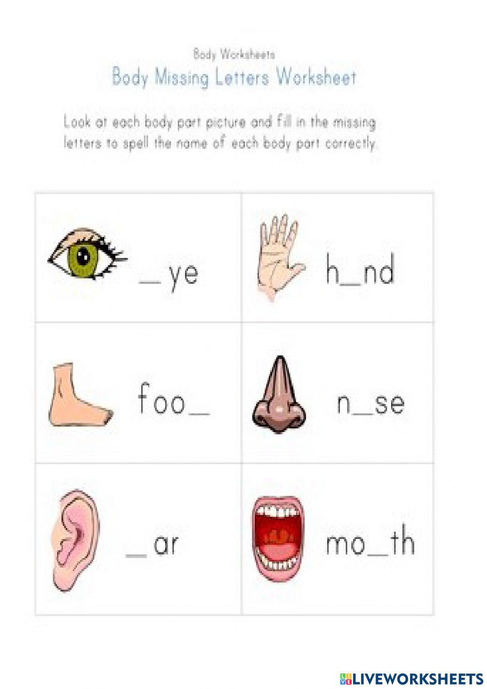 Part of body ( head )