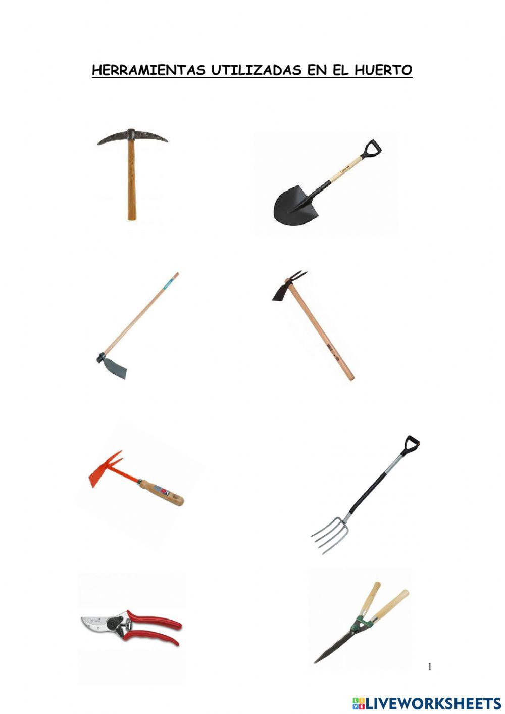 Herramientas de horticultura