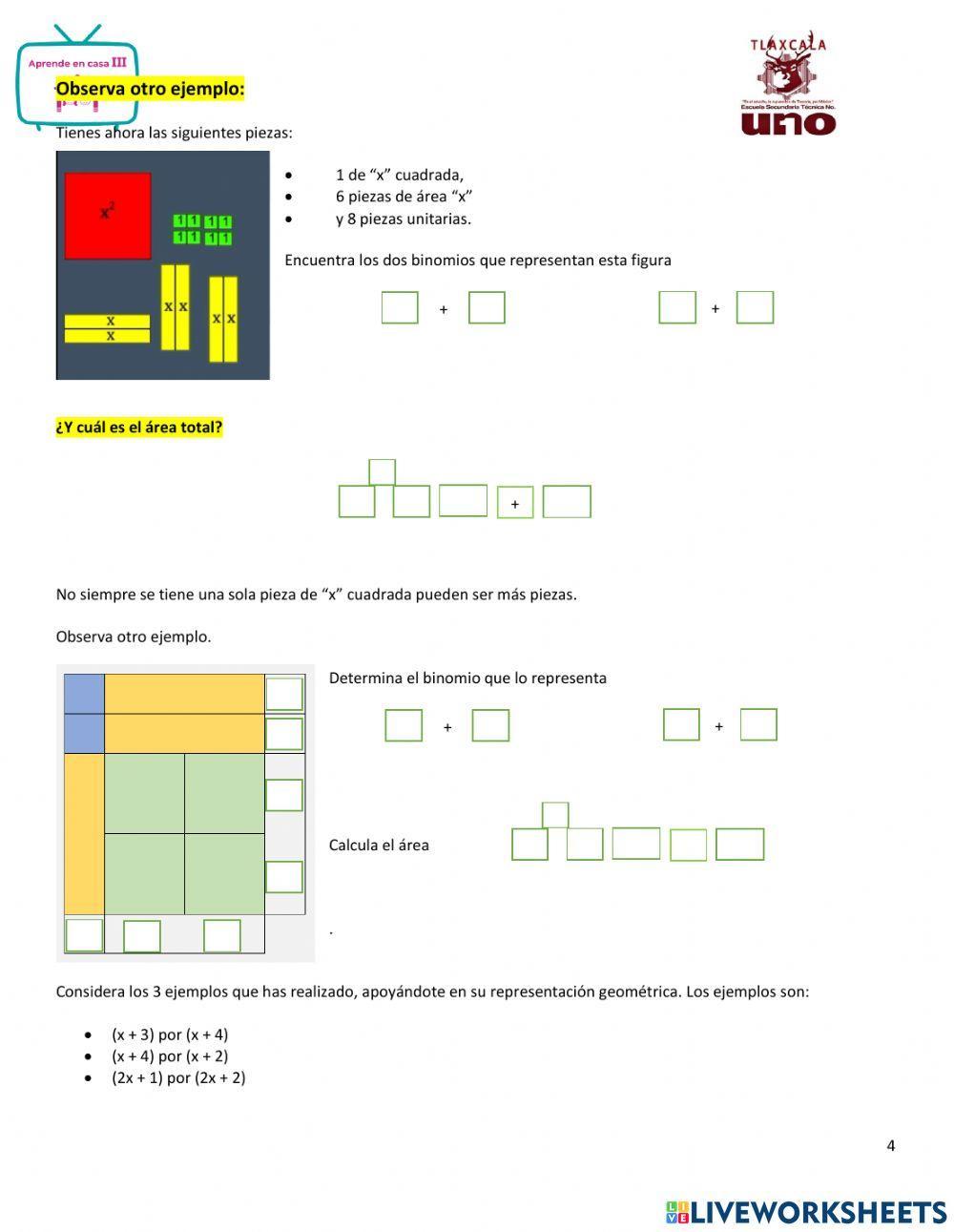 Calculando (x+a) (x+b)